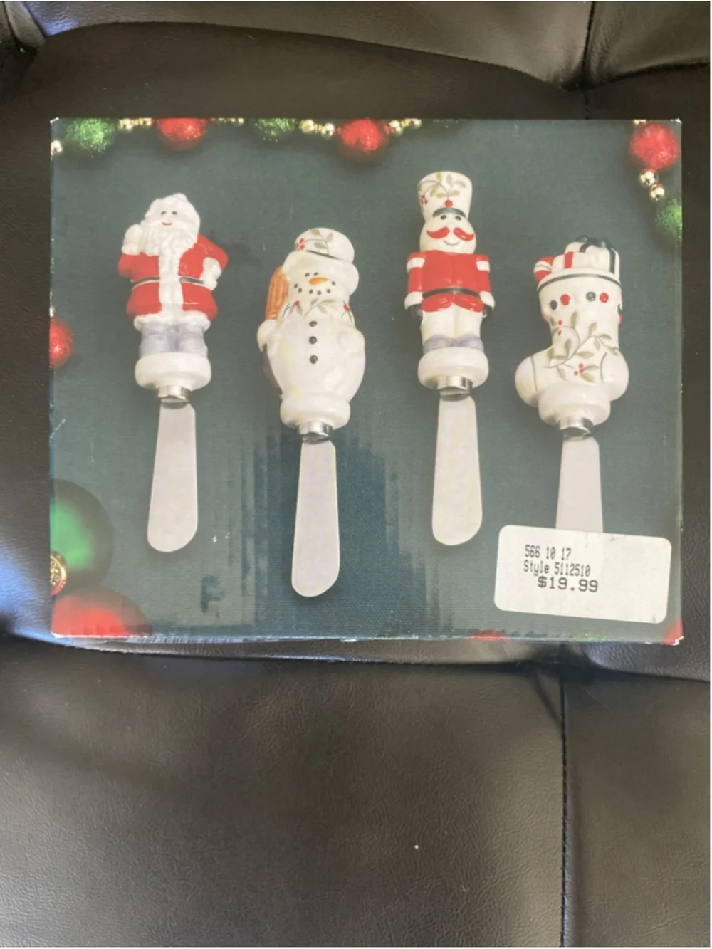Pfaltzgraff Winterberry Spreader Set Christmas Holiday